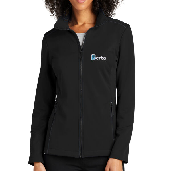 Embroidered BCRTA - Women's Collective Tech Soft Shell Jacket Thumbnail