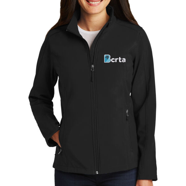 Embroidered BCRTA - Ladies Core Soft Shell Jacket Thumbnail