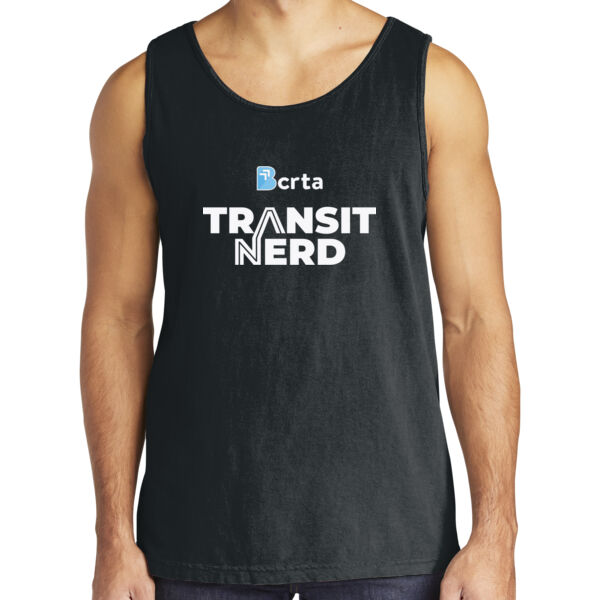 Transit Nerd Printed - Heavyweight Ring Spun Tank Top Thumbnail