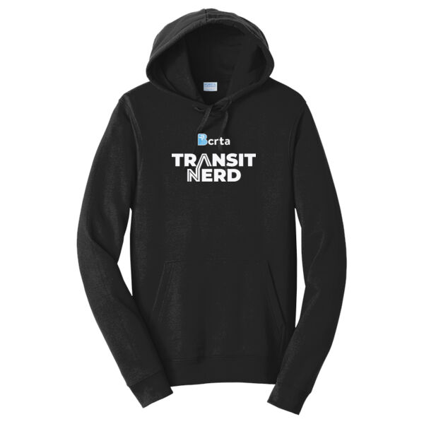 Transit Nerd Printed - Fan Favorite Fleece Pullover Hooded Sweatshirt Thumbnail