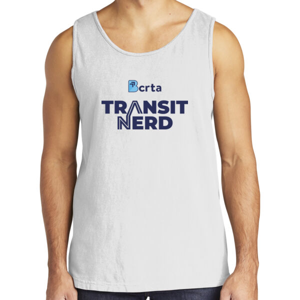 Transit Nerd Printed - Heavyweight Ring Spun Tank Top Thumbnail