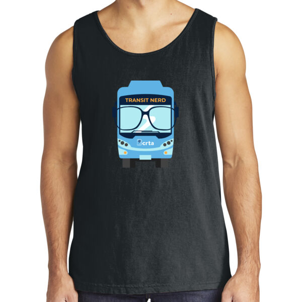 Transit Nerd Printed - Heavyweight Ring Spun Tank Top Thumbnail