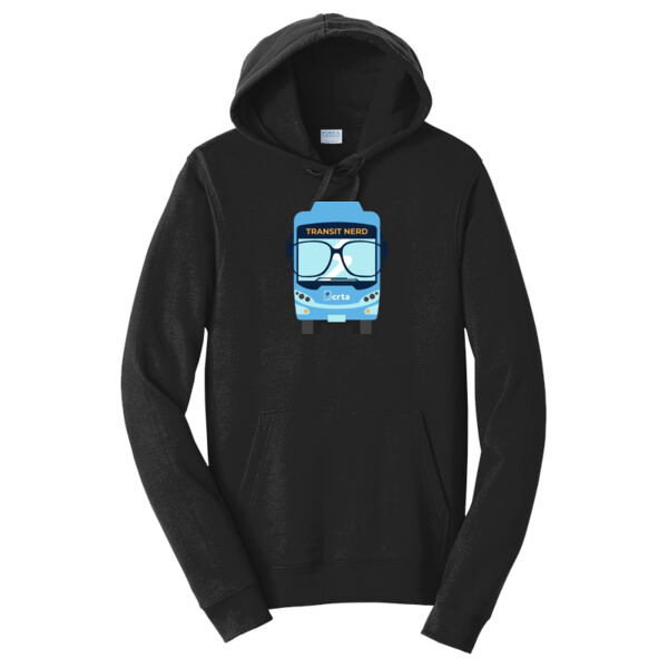 Transit Nerd Printed - Fan Favorite Fleece Pullover Hooded Sweatshirt Thumbnail