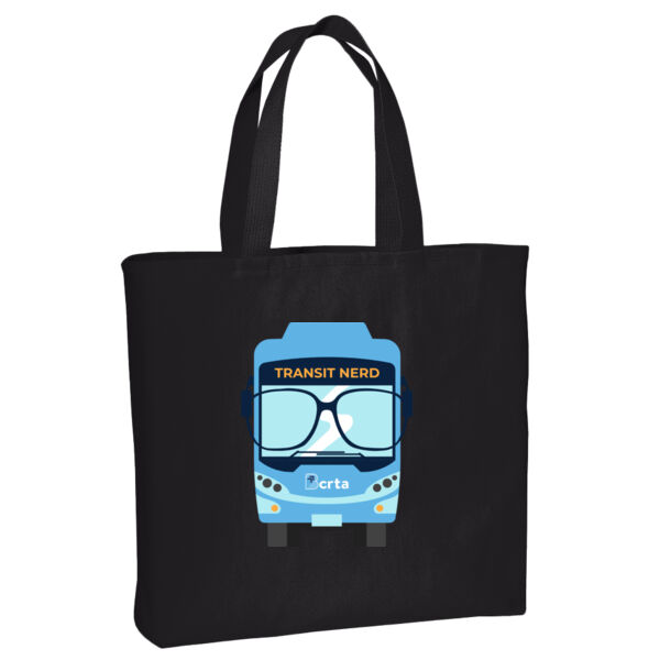 Transit Nerd Printed - Ideal Twill Convention Tote Thumbnail