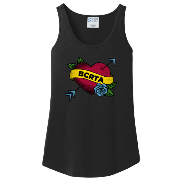 BCRTA Love Printed - Women's Core Cotton Tank Top Thumbnail